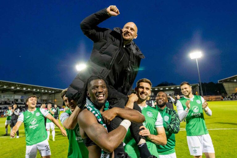 hibernian finish third